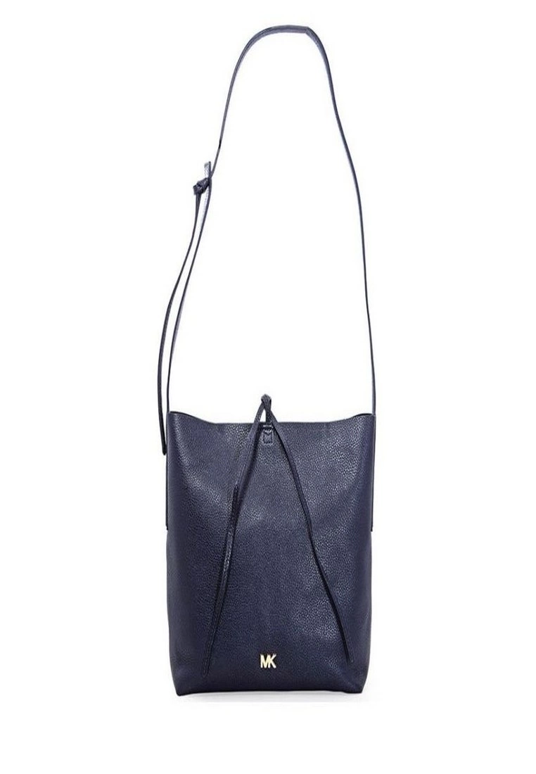 Michael Kors Junie Large Pebbled Leather Messenger Bag - Admiral 30T8TX5M3L-414 3 Michael Kors Junie Large Pebbled Leather Messenger Bag - Admiral 30T8TX5M3L-414