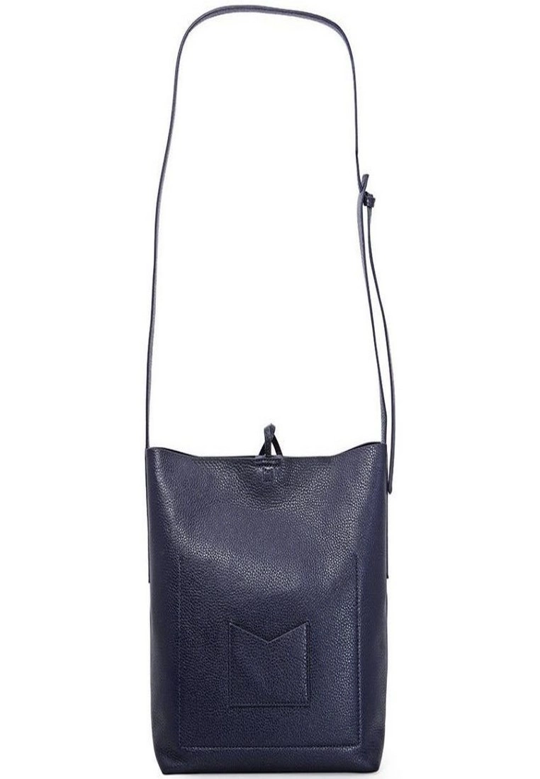 Michael Kors Junie Large Pebbled Leather Messenger Bag - Admiral 30T8TX5M3L-414 5 Michael Kors Junie Large Pebbled Leather Messenger Bag - Admiral 30T8TX5M3L-414 - Image 3