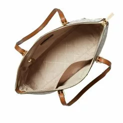 Michael Kors Coraline Large Logo And Leather Tote Bag Vanilla 38S1C2CT3B -Michael Kors store online michael kors 9402 8514526 4