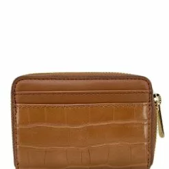 Michael Kors Jet Set Travel Medium Zip Around Card Case - Brown -Michael Kors store online michael kors 9790 2338046 4